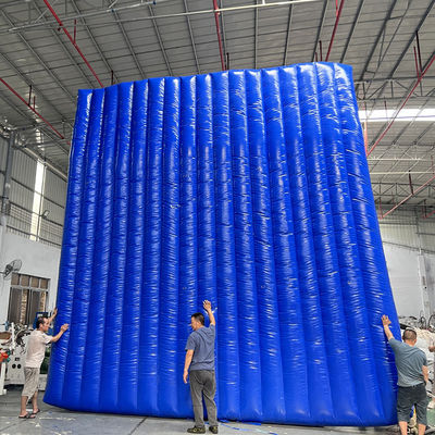 Barrera acústica inflable de PVC temporal, reutilizable y reubicable para exteriores Litong, 6m*6m