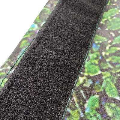 Barrera de ruido con impresión de hoja verde para construcción exterior, absorbente de sonido e ignífuga Litong