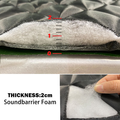 Mantas acústicas para obras de construcción Litong, barrera de vinilo para aislamiento acústico, manta de absorción de sonido