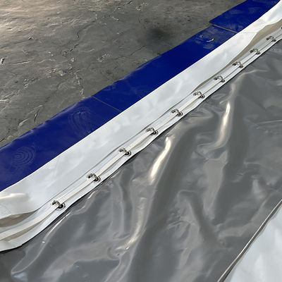 Litong buena resistencia impermeable personalizado blanco revestido de PVC lonas de camión de camión