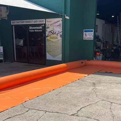 Litong Puerta de casa extraíble de uso inflable Barrera de inundación llena de agua para el hogar