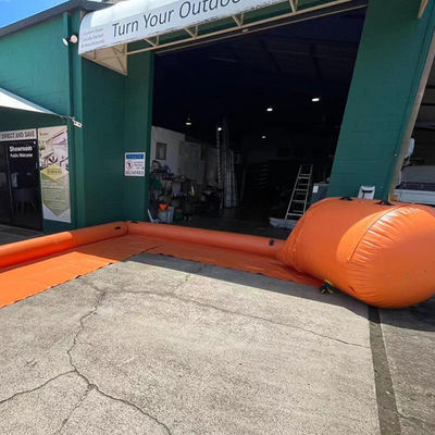 Litong Puerta de casa extraíble de uso inflable Barrera de inundación llena de agua para el hogar