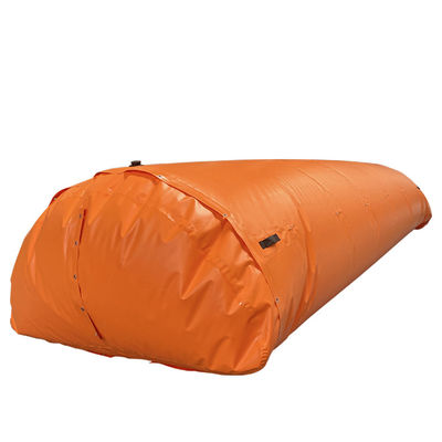 Barrera contra inundaciones inflable con forma de D y tamaño personalizado de Litong, rellena de agua