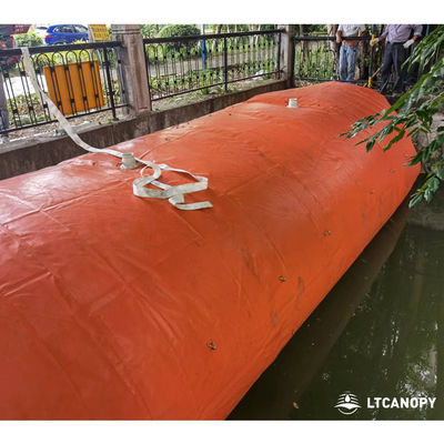 Presa de control de inundaciones inflable de PVC de gran tamaño personalizada de fábrica de Litong China