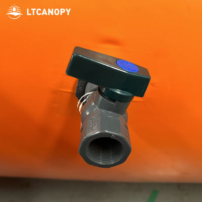 Litong Tamaño personalizado Larga duración Barrera de inundación impermeable para hogares Barrera de inundación inflada llena de agua