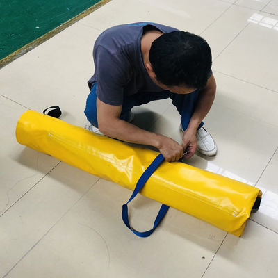 Litong China fábrica presa rápida protección contra inundaciones portátil barrera de inundación auto-elevante para la venta