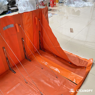 Litong Nuevo diseño de actualización Protección contra inundaciones Pvc Barrera contra inundaciones