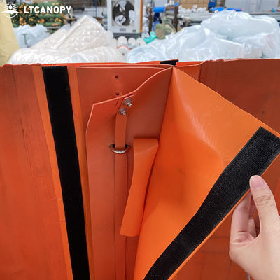 Litong Nuevo diseño de actualización Protección contra inundaciones Pvc Barrera contra inundaciones
