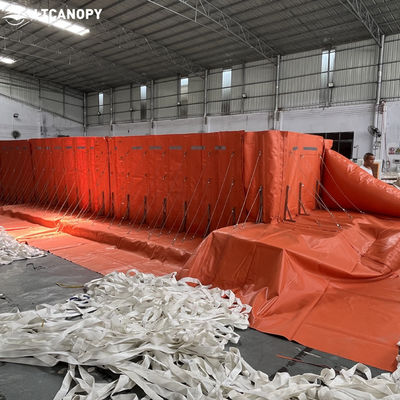 Barrera contra inundaciones modelo nuevo Litong, 1,8 m de altura, personalizada, removible