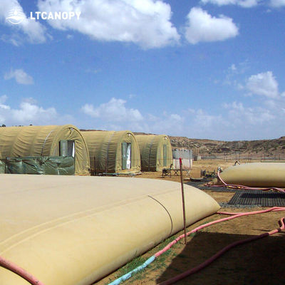 Tanque de vejiga de aceite de almacenamiento de PVC flexible rectangular plegable Litong 20000L