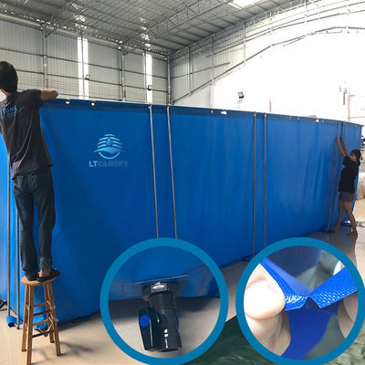Litong Super calidad de uso familiar PVC plástico piscina plegable