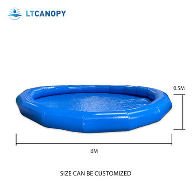 Piscina de salón familiar Litong para niños Adultos Piscina gigante inflable redonda de forma personalizada de tamaño Pvc