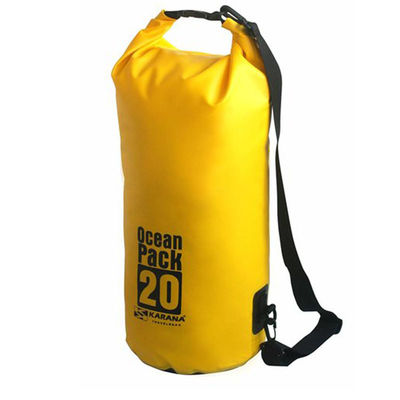 Bolsa de lona impermeable portátil para deriva, bolsa de alta mar, lona recubierta de PVC de alta calidad personalizada