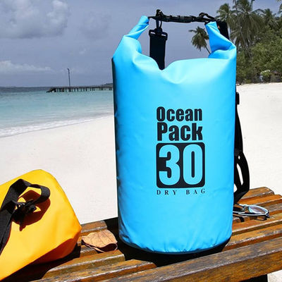 Bolsa seca impermeable al por mayor de Litong para deportes al aire libre, natación, rafting, lona, bolsa deportiva