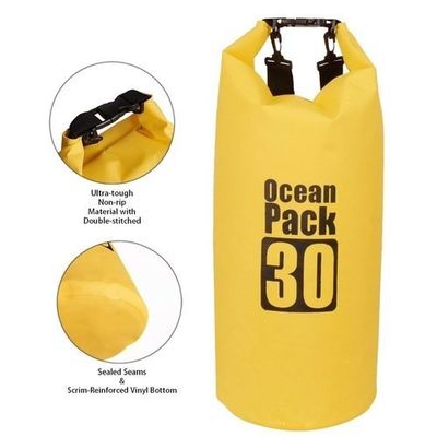 Bolsillo seco impermeable para la pesca, navegación en kayak, balde plegable, surf, rafting, campamento, embalaje