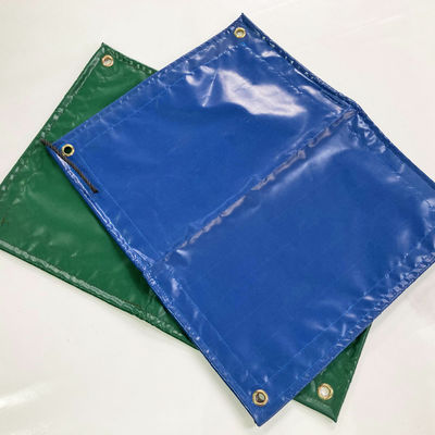 Litong Fabricante Semi-remolque Tejido recubierto de PVC Logotipo impreso Capa de camión Cortina lateral de lonas de PVC
