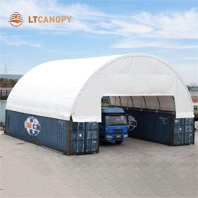 Lona de PVC de alta resistencia Litong, impermeable, proveedor de fábrica, refugio para contenedores de envío