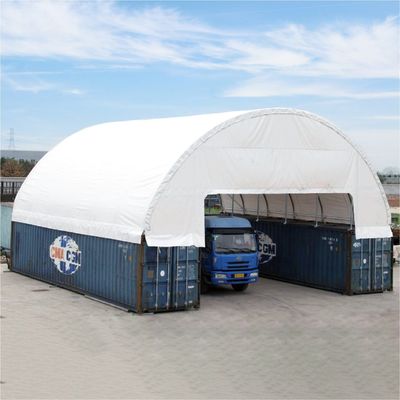 Litong PVC de alta calidad Cúpula Industrial Contenedor de envío refugio cobertizo Equipo de almacenamiento Contenedor dosel