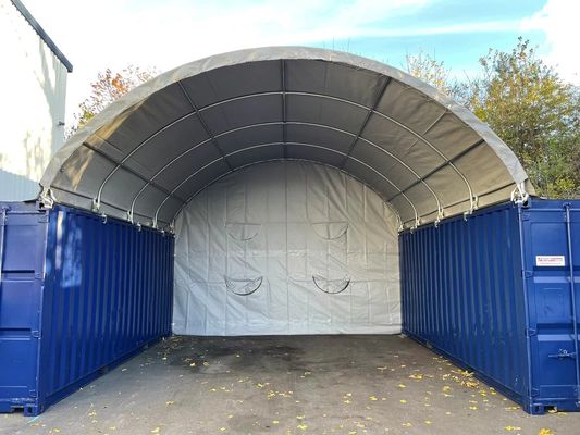 Litong PVC de alta calidad Cúpula Industrial Contenedor de envío refugio cobertizo Equipo de almacenamiento Contenedor dosel