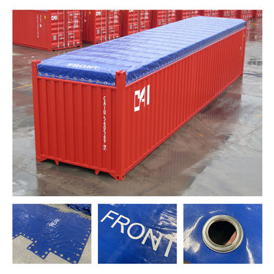 Lona de PVC azul para contenedor abierto Litong