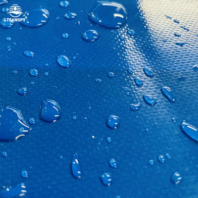 Lona de carga impermeable para exteriores Litong, lona de PVC azul