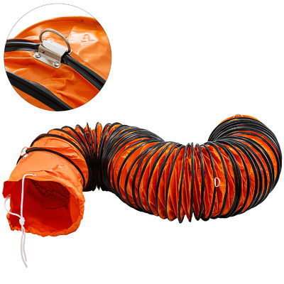Fabricante de manguera flexible para ventilación de minas, ventilador portátil, conducto de ventilación, PVC laminado y recubierto