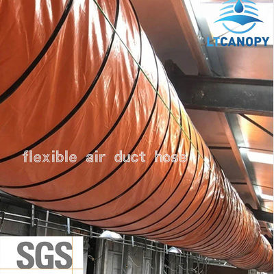 Fabricante de manguera flexible para ventilación de minas, ventilador portátil, conducto de ventilación, PVC laminado y recubierto