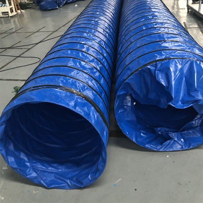 Manguera de conducto flexible de 12 pulgadas de la fábrica de Litong China para la venta, fabricación de manguera de conducto de aire, manguera de conducto de PVC para aire acondicionado