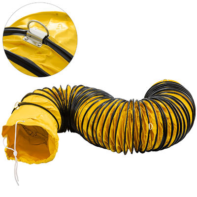 Litong PVC ventilación de aire manguera de conducto flexible mayorista de tejido de PVC manguera de conducto espiral tipo auger manguera de conducto de aire flexible