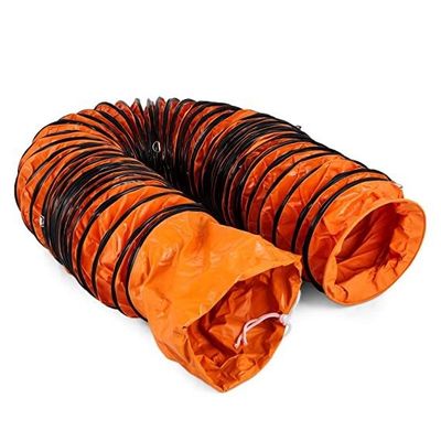 Litong PVC ventilación de aire manguera de conducto flexible mayorista de tejido de PVC manguera de conducto espiral tipo auger manguera de conducto de aire flexible