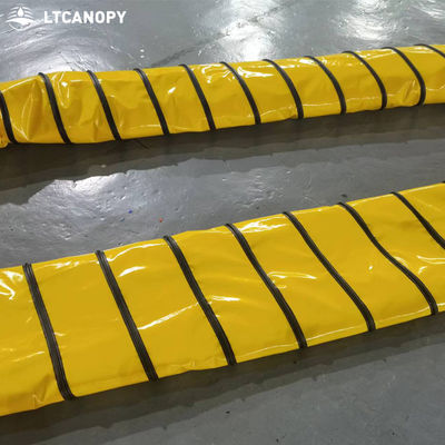 Conducto de ventilación de PVC flexible ignífugo Litong, conducto de aviación