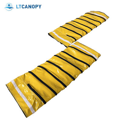 Conducto de ventilación de PVC flexible ignífugo Litong, conducto de aviación