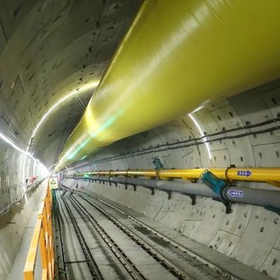 Sistema de ventilación de PVC flexible y ignífugo de Litong para minería y túnel
