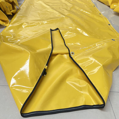 Sistema de ventilación de PVC flexible y ignífugo de Litong para minería y túnel