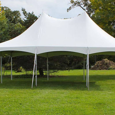Venta al por mayor de tiendas de hoteles Tiendas de campaña Tarpaulin arquitectónico Estructura de membrana de tracción Taller pasillo Tejido recubierto de PVC