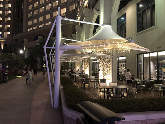 China Paraguas para el exterior Techo impermeable Techo de protección contra el viento Tejido de tejido resistente a la tensión Toldo de fiesta Toldo de hotel Toldo