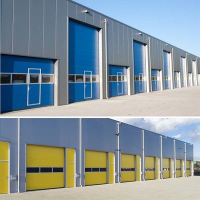 Gran Venta Almacenamiento en Frío Enrollable Plegable Persiana Enrollable Rápida Puerta de Tela de PVC Eléctrica Puerta Rápida Automática de PVC