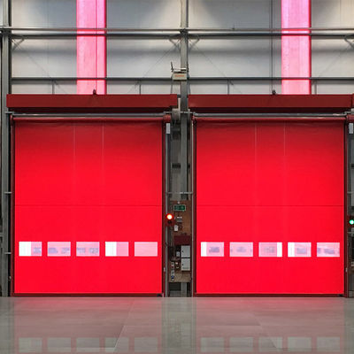 Puerta enrollable de PVC de fábrica directa, puerta de cortina, control remoto, puerta de PVC de alta velocidad