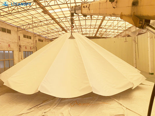 China Paraguas para el exterior Techo impermeable Techo de protección contra el viento Tejido de tejido resistente a la tensión Toldo de fiesta Toldo de hotel Toldo