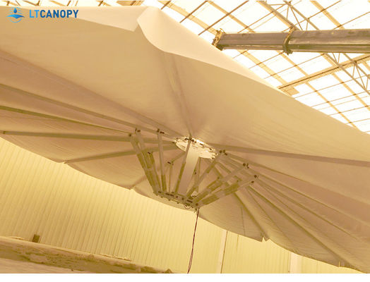 China Paraguas para el exterior Techo impermeable Techo de protección contra el viento Tejido de tejido resistente a la tensión Toldo de fiesta Toldo de hotel Toldo