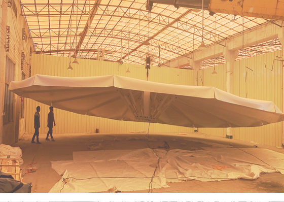 China Paraguas para el exterior Techo impermeable Techo de protección contra el viento Tejido de tejido resistente a la tensión Toldo de fiesta Toldo de hotel Toldo