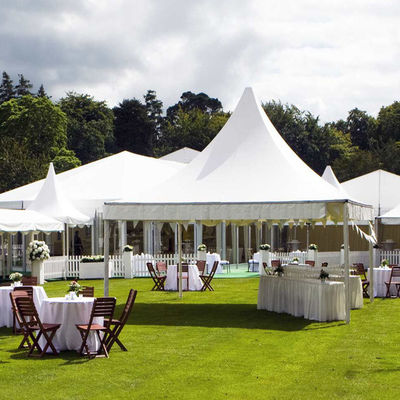 Litong Tenda de Pagoda de PVC personalizada con cubierta resistente al agua y UV para fiestas y bodas al aire libre