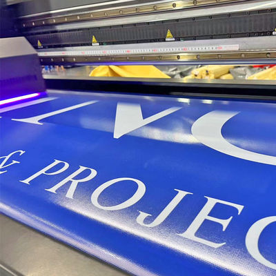 Impresiones UV a prueba de agua para exteriores Impresión de logotipo publicitario Impresión en lonas de PVC
