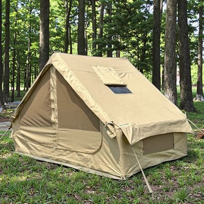 Litong Tienda de campaña inflable de lona Oxford 600D duradera para acampar